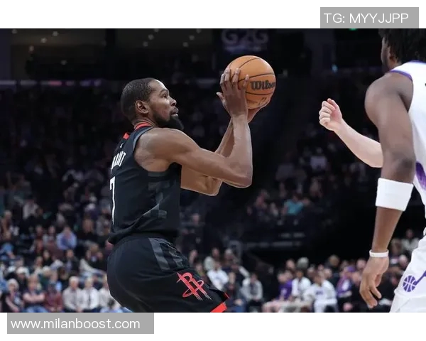 火箭双星合砍39分14篮板12助攻3抢断杜兰特与阿门成胜利关键